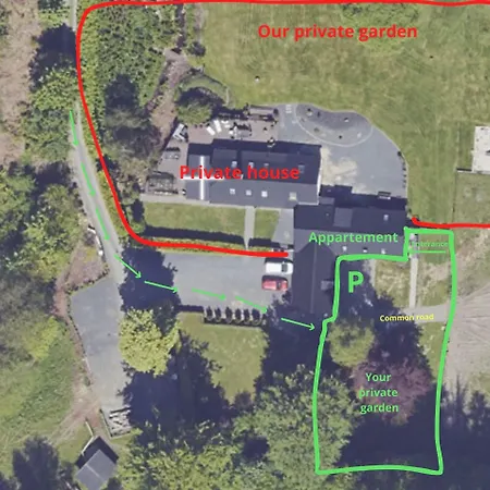 Naturskon Landidyl Pa Ibaekgaarden - I Egen Bolig アパート *